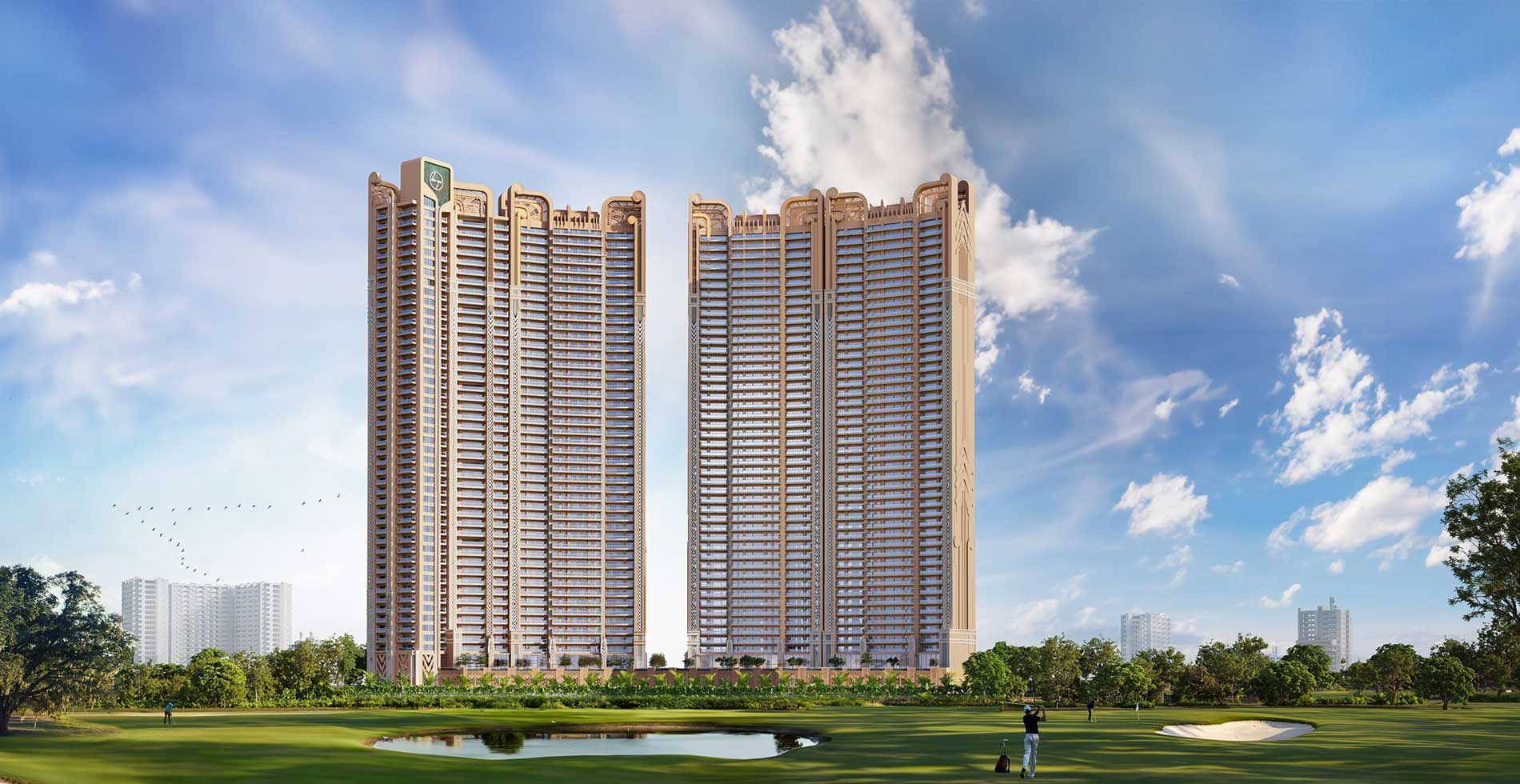 L&T Sector 86 towers, artist's impression